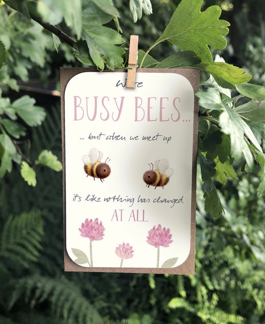 Ginger Betty “Busy Bees” Keepsake Card
