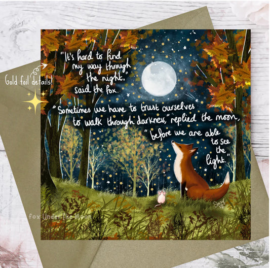 ‘Trust Yourself' Single Greeting Card
