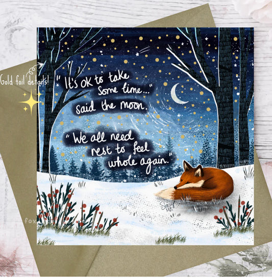 ‘Whole Again' Single Greeting Card