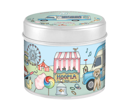 Emma Lawrence Fun Of The Fayre Tin Candle