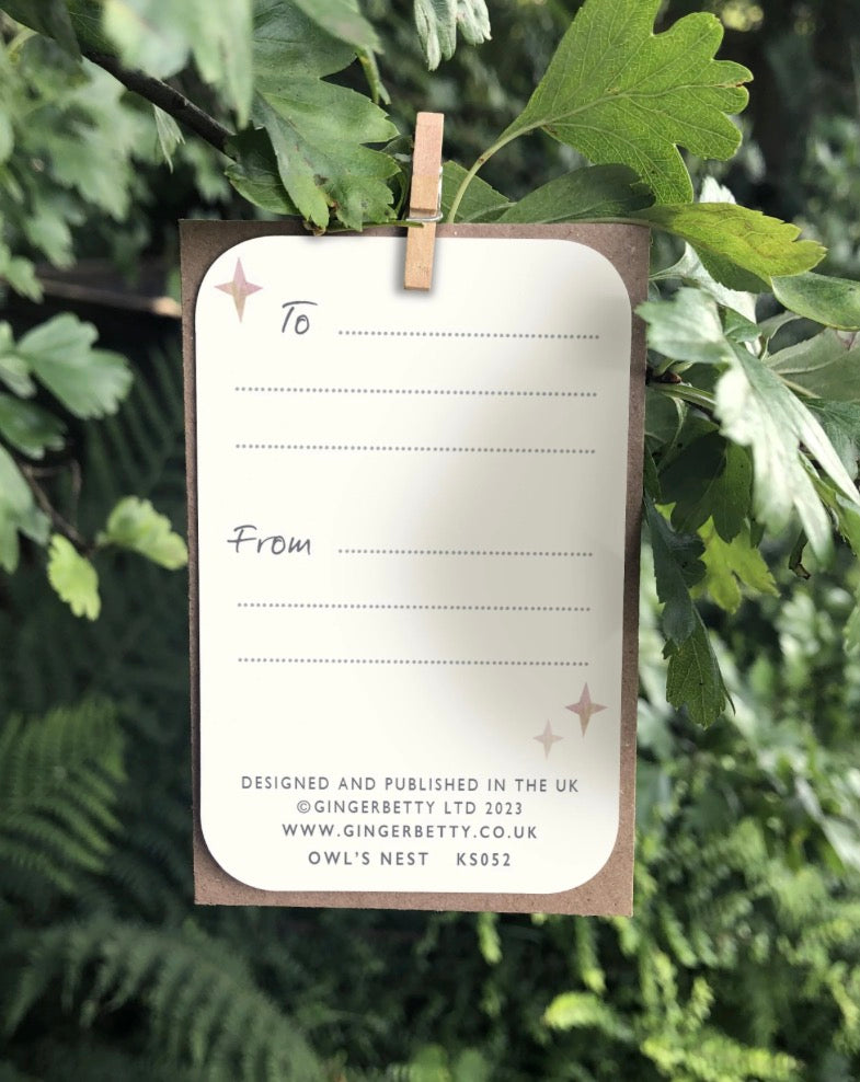 Ginger Betty “You Brighten My Day” Keepsake Card