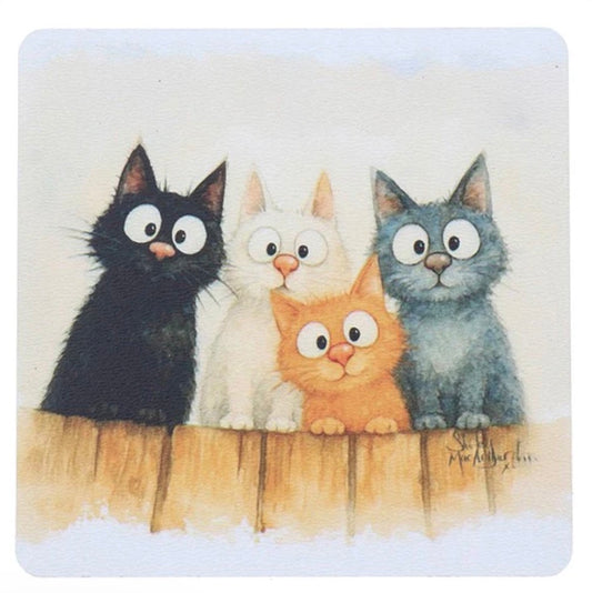 Shirley MacArthur Rascals Cat Coaster