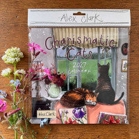 Alex Clark Charismatic Cats 2027 Calendar