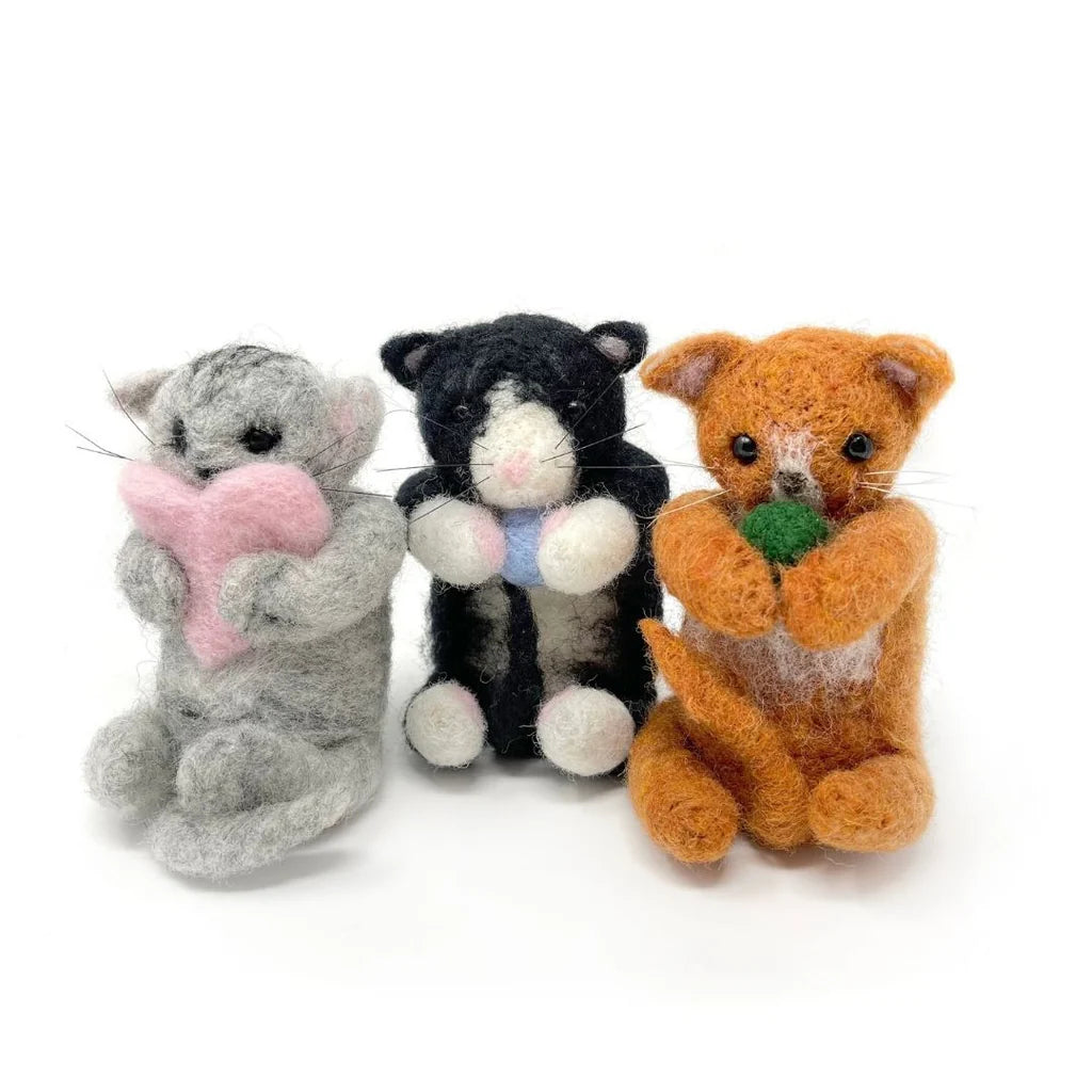 Cute Kitties Needle Felt Craft Kit