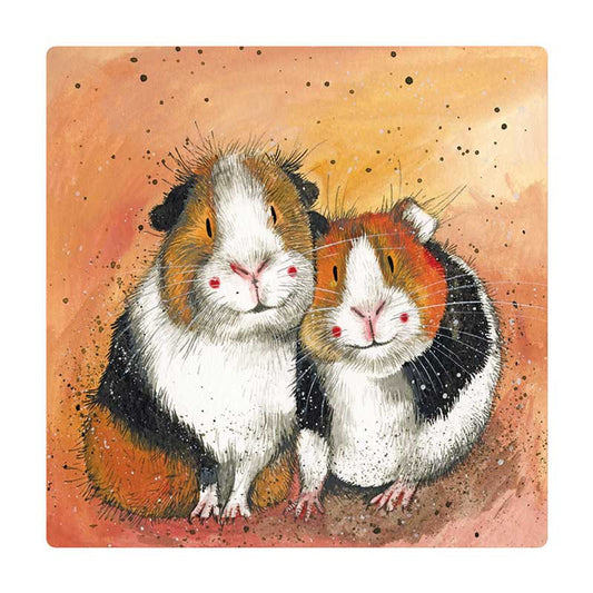 Guinea Pig Guys Fridge Magnet
