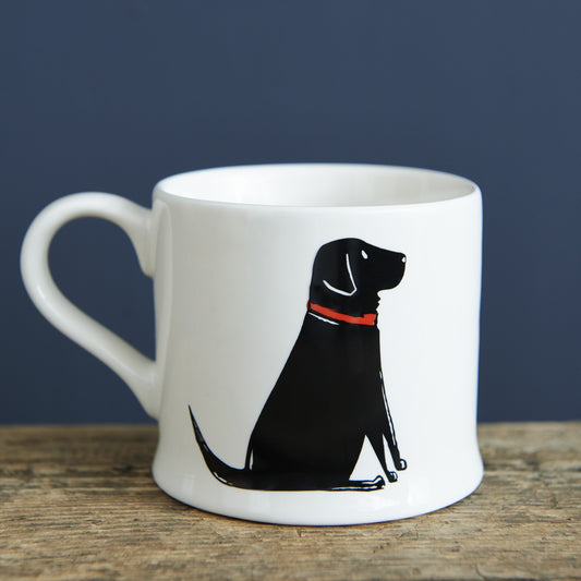 SINGLE BLACK LABRADOR MUG
