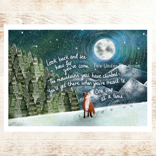 ‘Mountains' Art Print