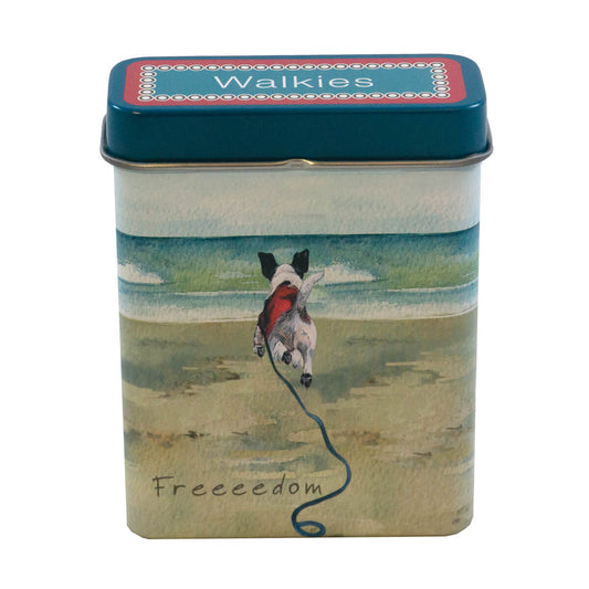 Terrier Walkies Treat Tin
