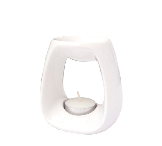White Ceramic Wax Melter