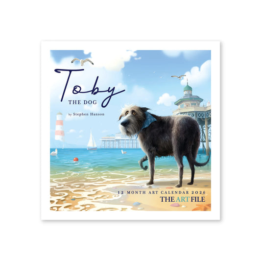 Toby the Dog 2026 12-Month Wall Calendar