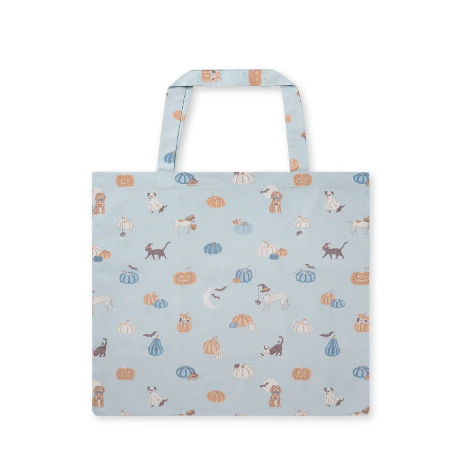 Paws and Pumpkins Folding Shopping Bag