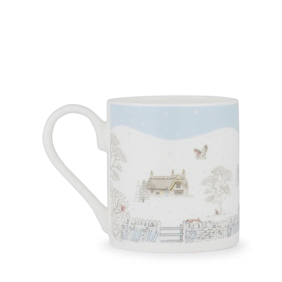 Snowy Cottage Mug