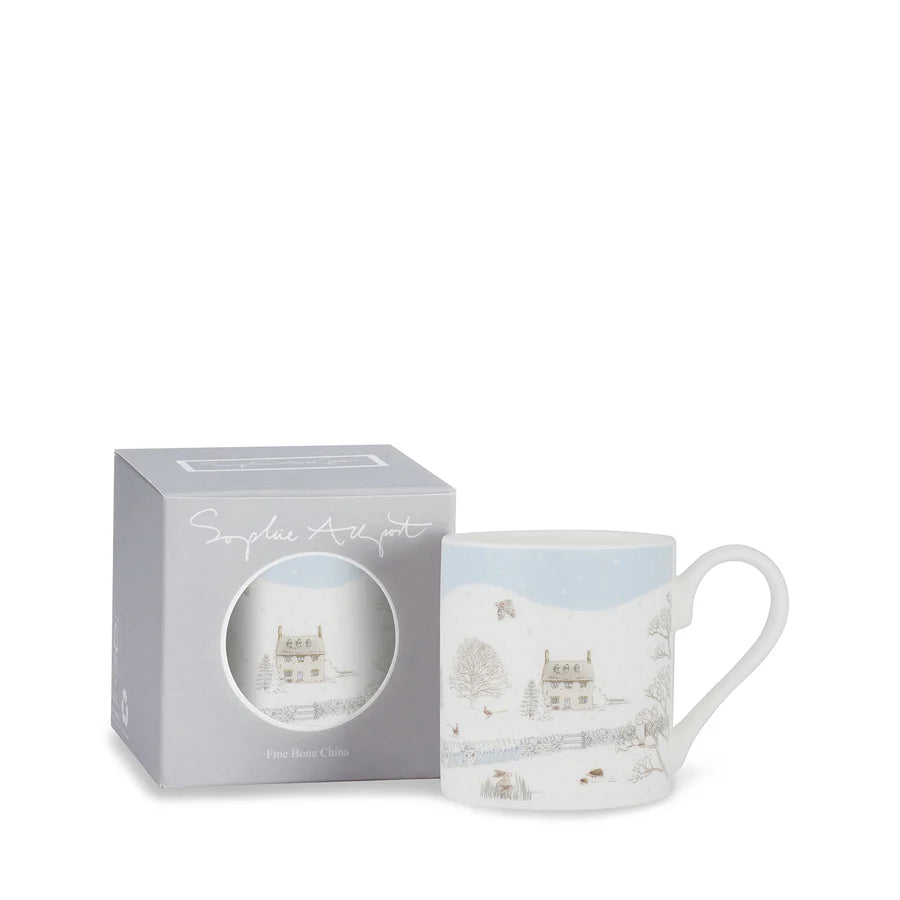 Snowy Cottage Mug