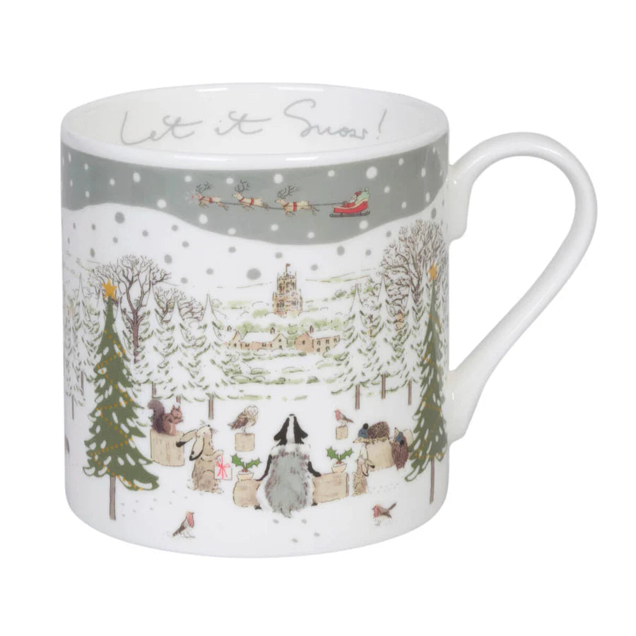 Festive Forest Let It Snow Mug
