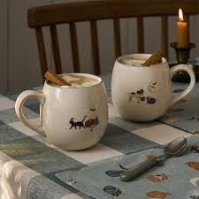 Sophie Allport Paws & Pumpkins Stoneware Mug