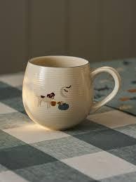 Sophie Allport Paws & Pumpkins Stoneware Mug