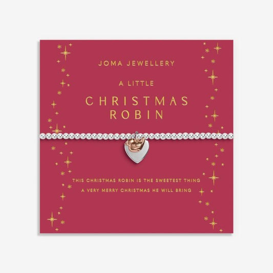 Christmas A Little 'Christmas Robin' Bracelet