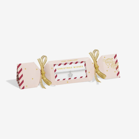 Kids' Christmas Cracker 'Christmas Wishes' Bracelet