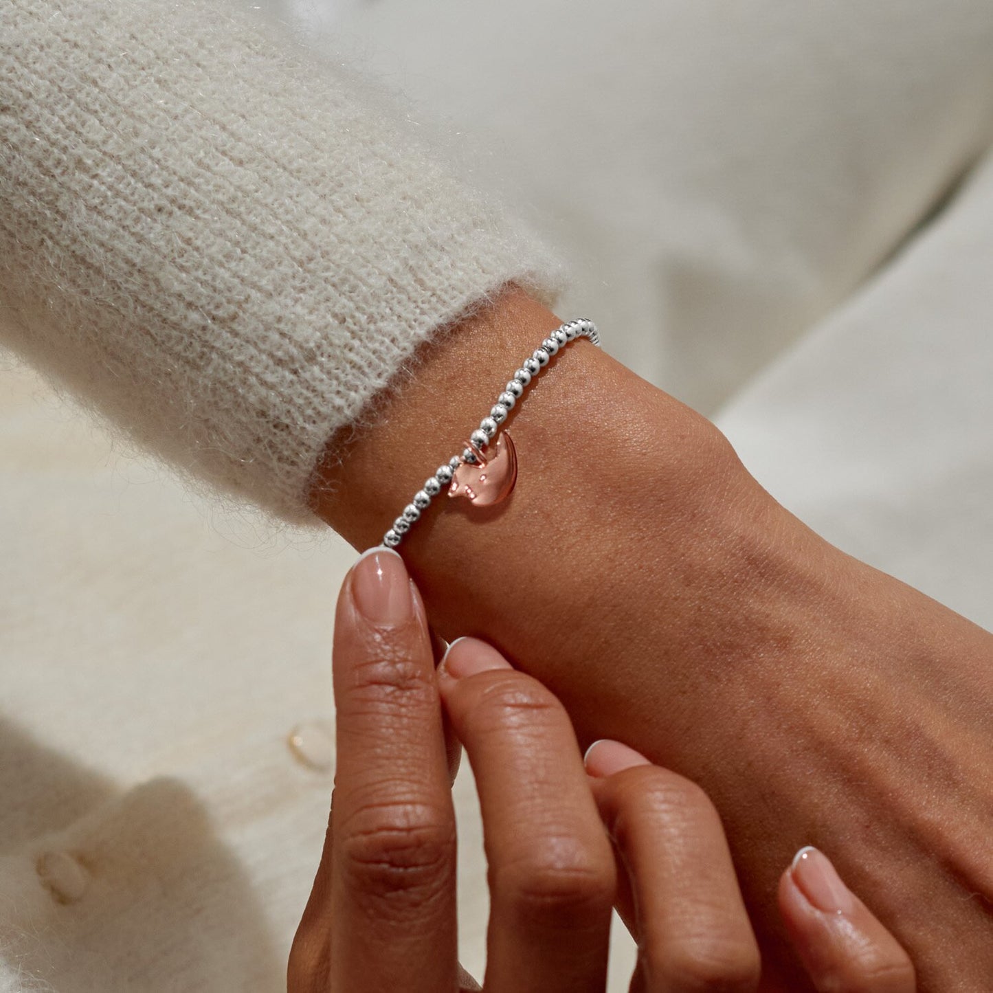 Christmas Cracker 'Christmas Robin' Bracelet