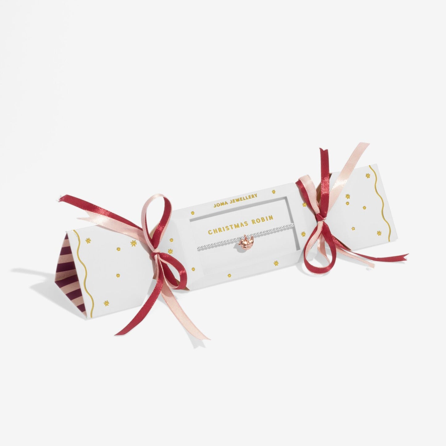 Christmas Cracker 'Christmas Robin' Bracelet