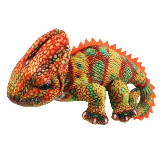 Little Creatures – Orange Chameleon Finger Puppet