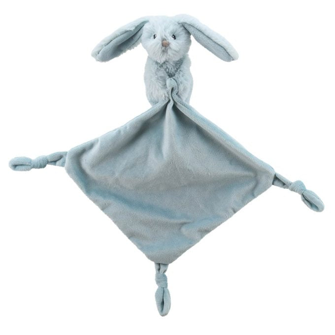Bunny (Blue) – Finger Puppet Comforter