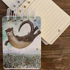 Otter Small Spiral Notepad
