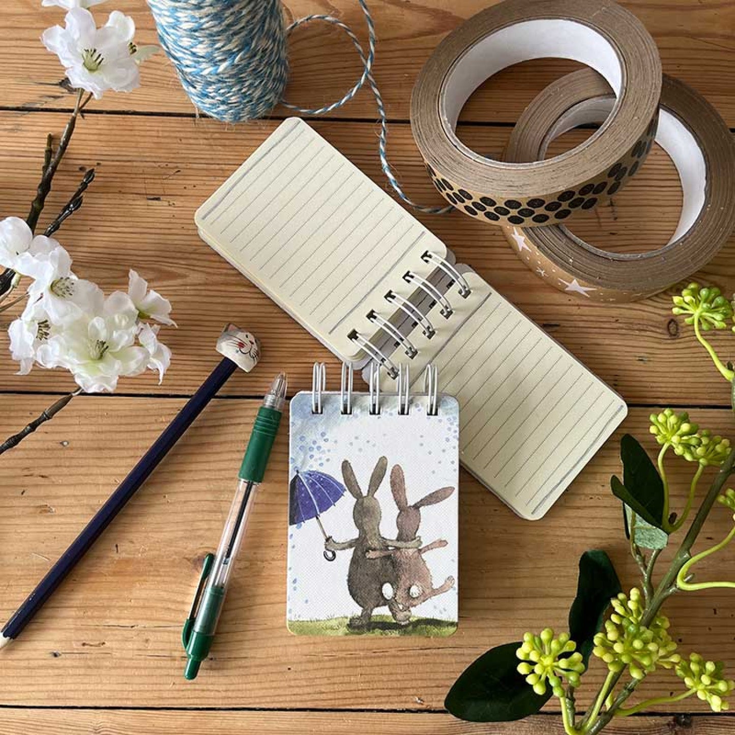 In The Rain Small Spiral Notepad