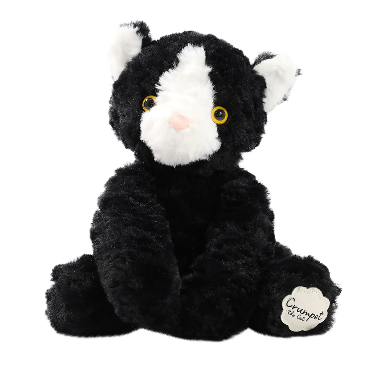Crumpet the Black and White Cat Plush