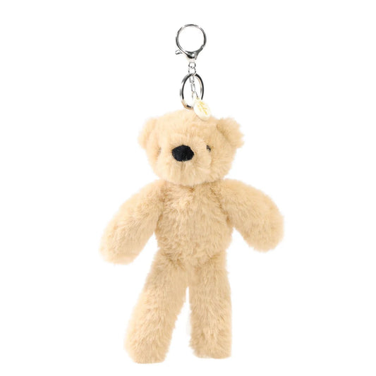 Hudson The Plush Light Brown Bear Keyring
