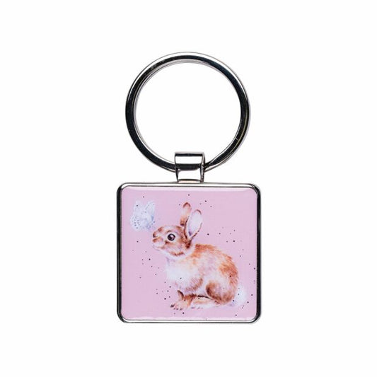 Wrendale ‘I Spy a Butterfly’ Rabbit Keyring