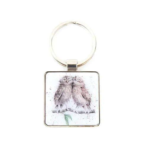 Wrendale ‘Birds of a Feather’ Owls Keyring