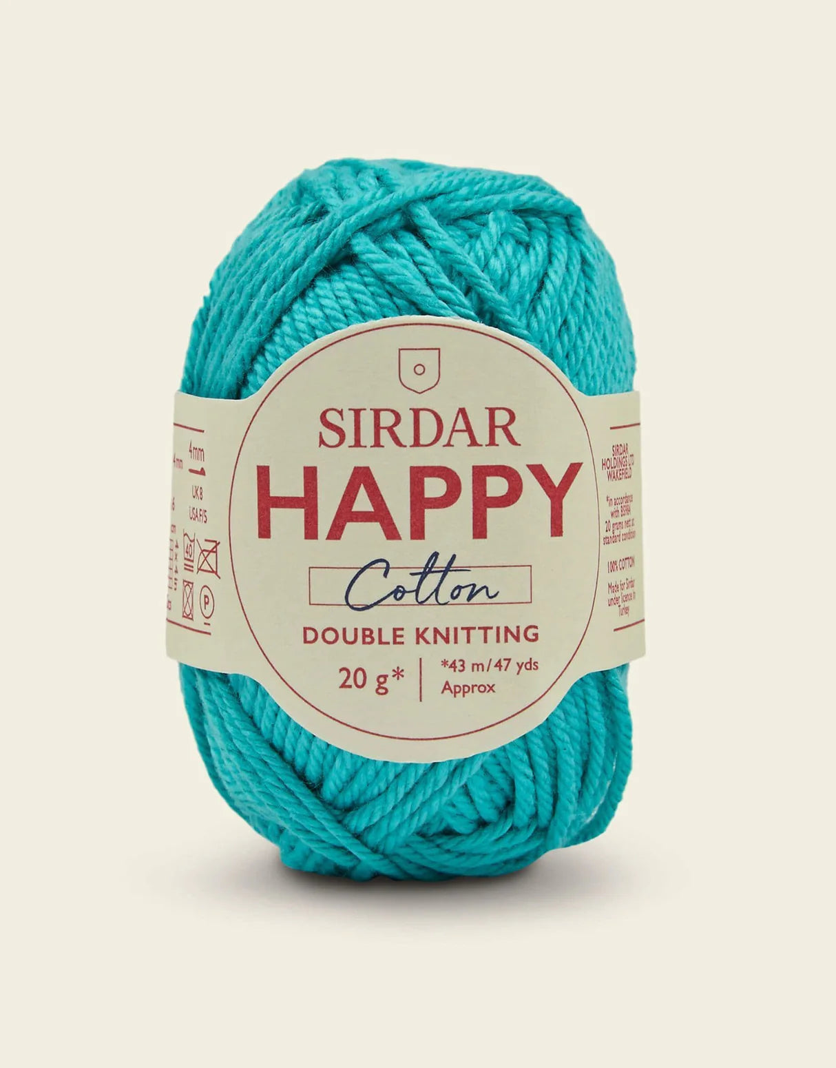 SIRDAR Happy Cotton Yarn - 20g