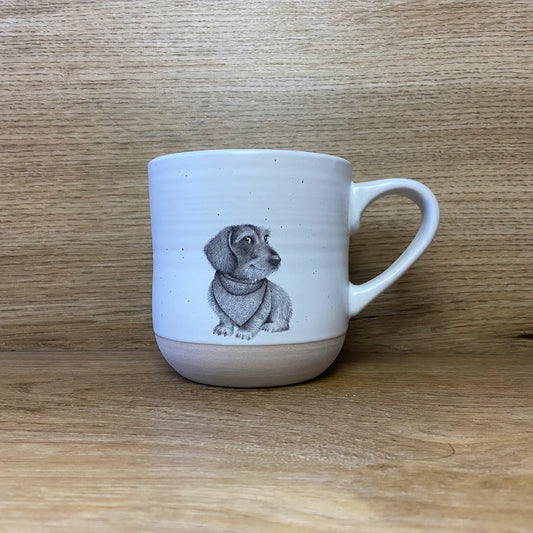 Sybil Sausage Dog Stoneware mug