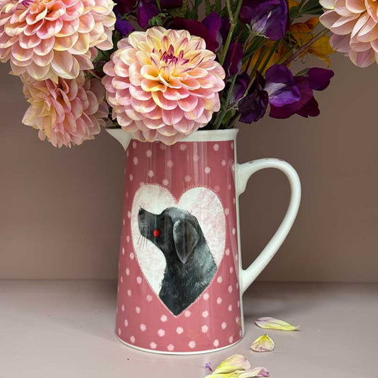 Alex Clark Bone China Jug Betty Labrador
