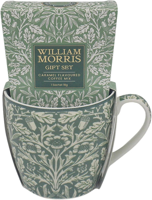 William Morris Coffee & Art Gift Set Mug - Acorns