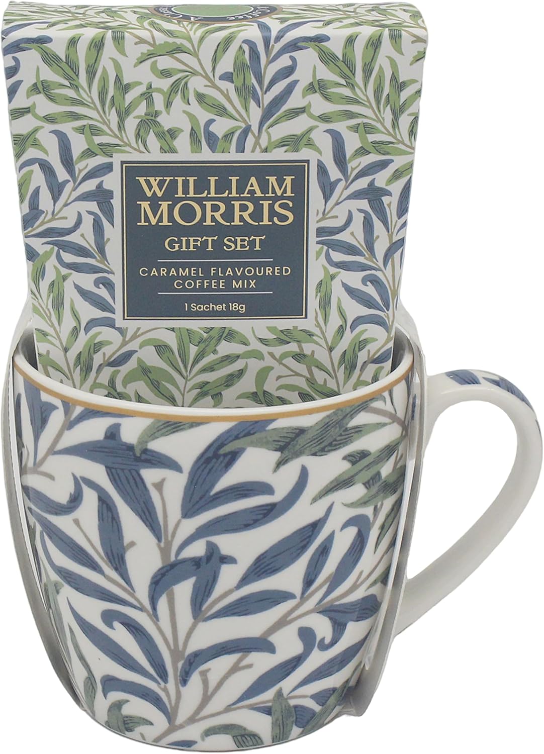 William Morris Coffee & Art Gift Set Mug - Willow Bough