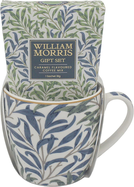 William Morris Coffee & Art Gift Set Mug - Willow Bough