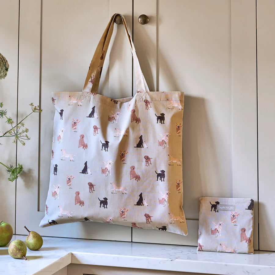 Sophie Allport Labradors Retrievers Folding Shopping Bag Finley Fox sophie-allport-labradors-retrievers-folding-shopping-bag-finley-fox