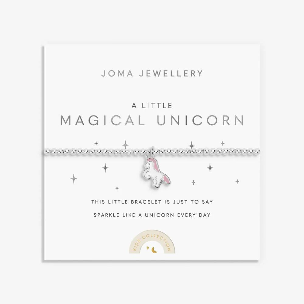 Joma Jewellery Kids A Little ’Magical Unicorn’ Bracelet