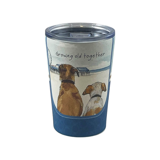Growing Old Together Travel Cup | Small Vacuum Tumbler