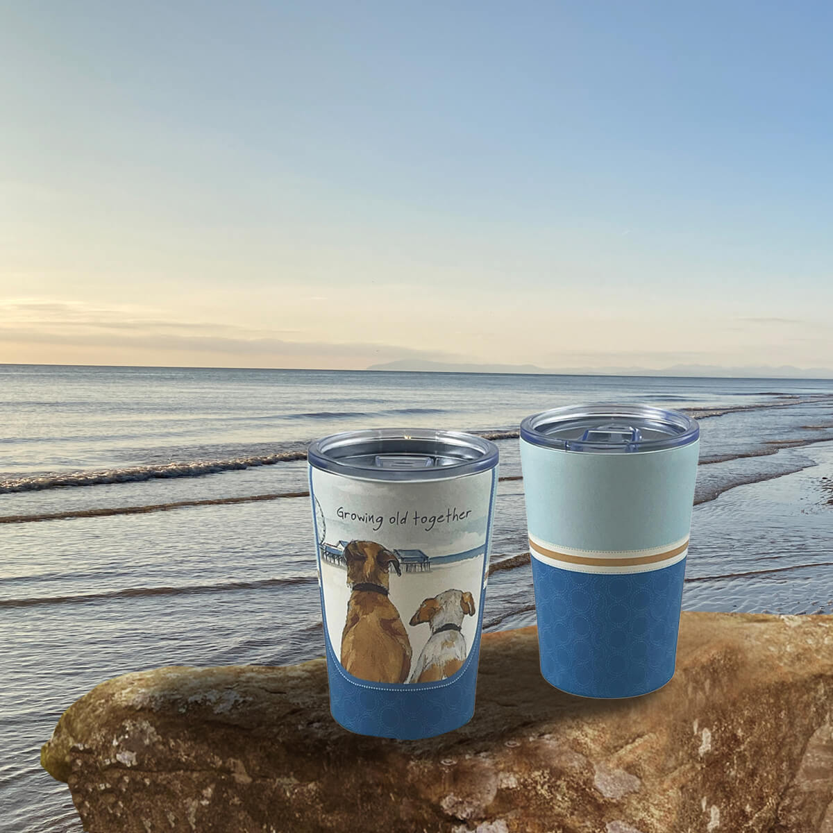 Growing Old Together Travel Cup | Small Vacuum Tumbler