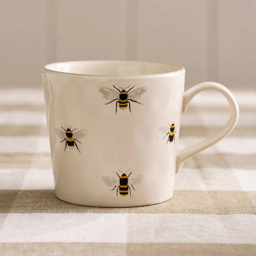 Sophie Allport Bees  Dimpled Stoneware Mug