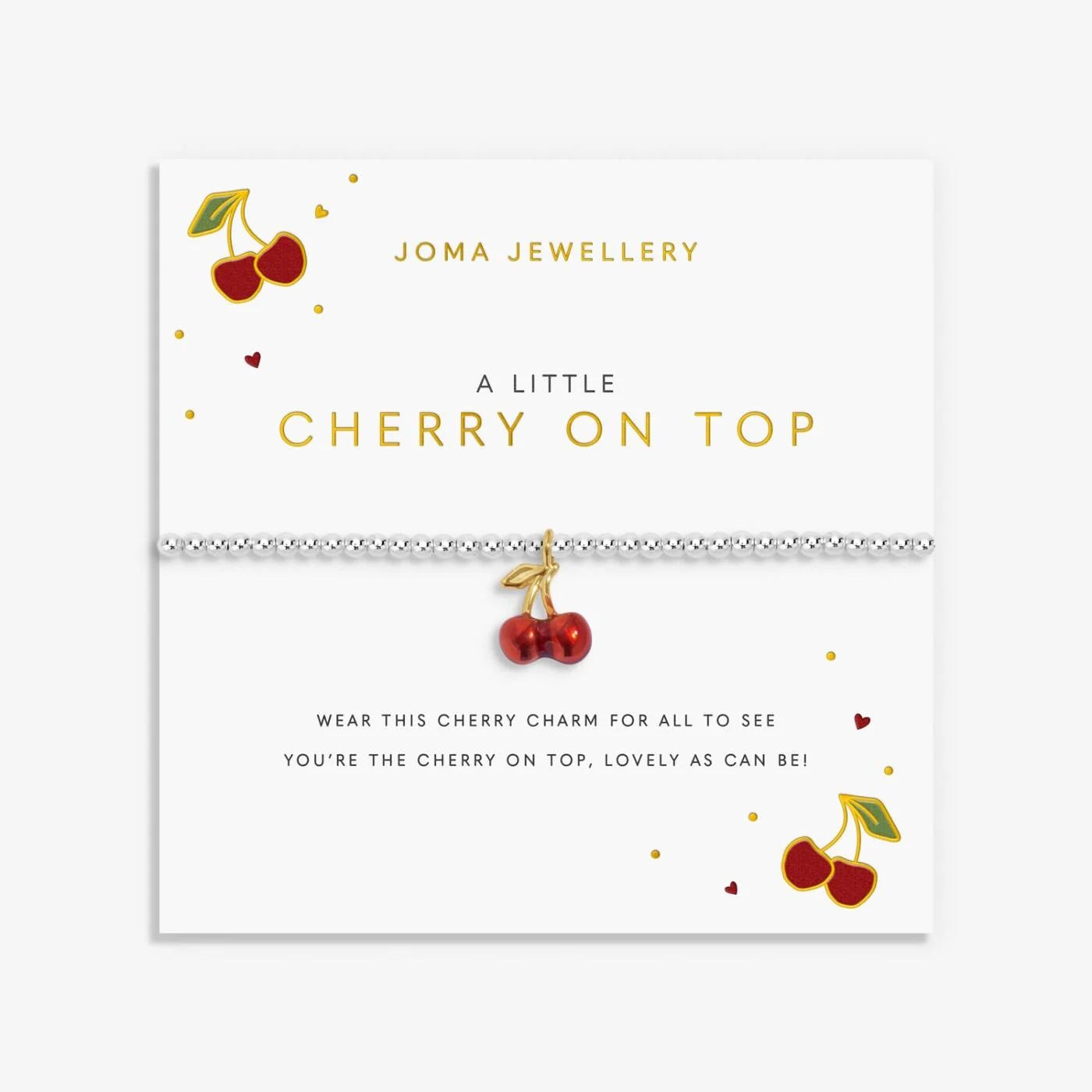 A Little Vibes 'Cherry On Top' Bracelet
