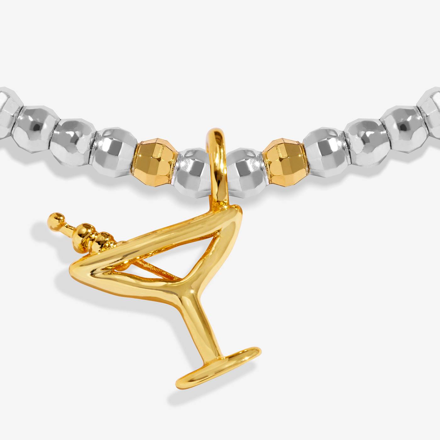 Little Stories 'Tini Bit Older' Bracelet In Silver and Gold Plating