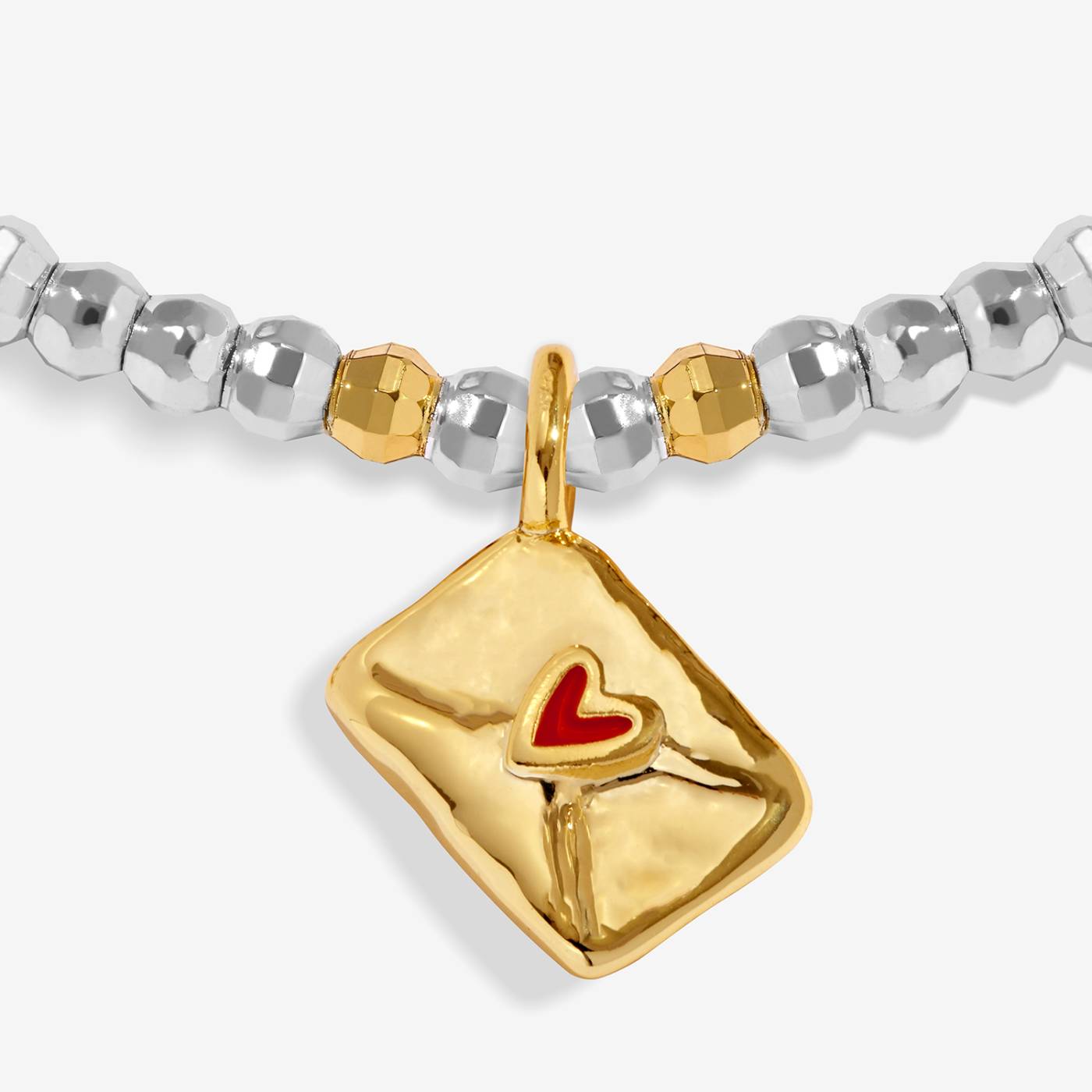 Little Stories 'Sending Love Your Way' Bracelet In Silver and Gold Plating