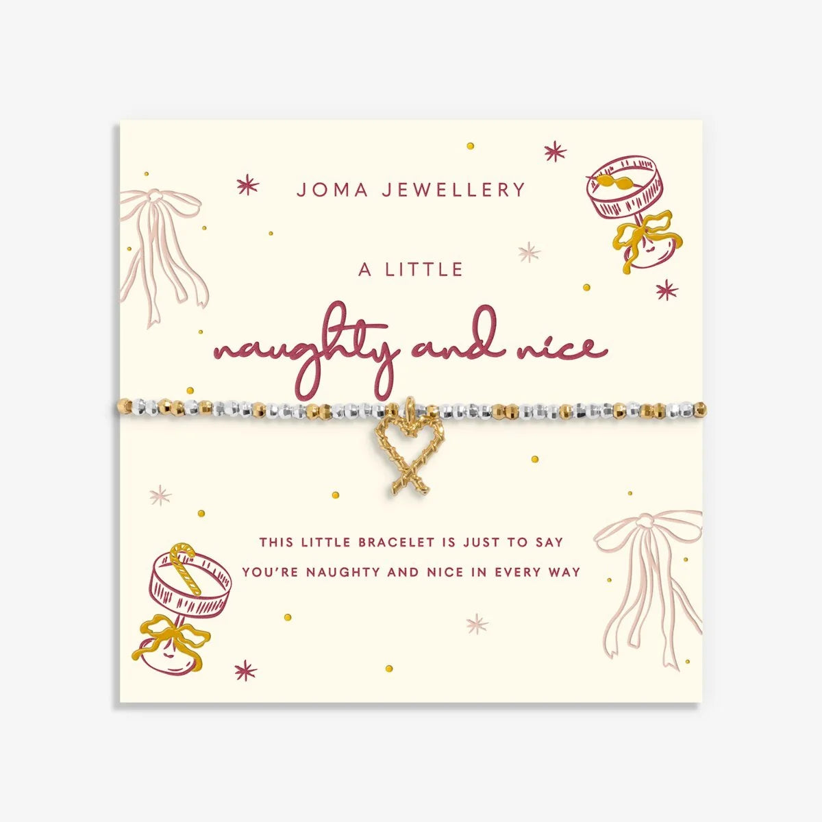 Christmas Little Stories 'Naughty and Nice' Bracelet