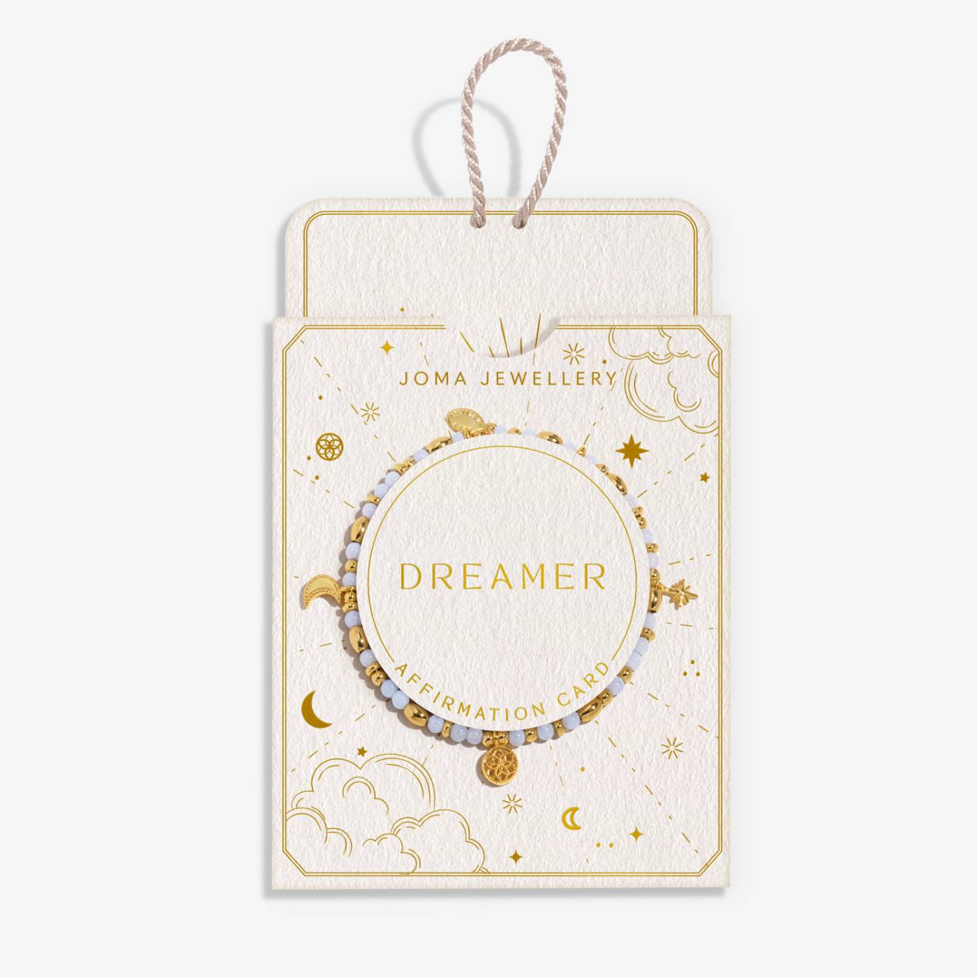 Affirmation Card 'Dreamer' Bracelet