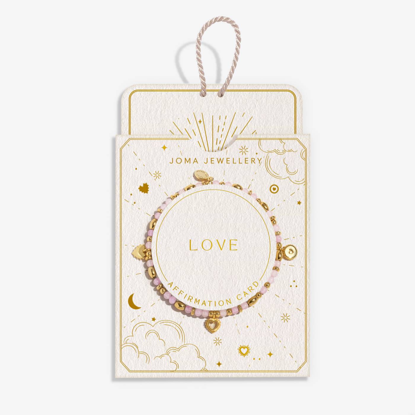 Affirmation Card 'Love' Bracelet