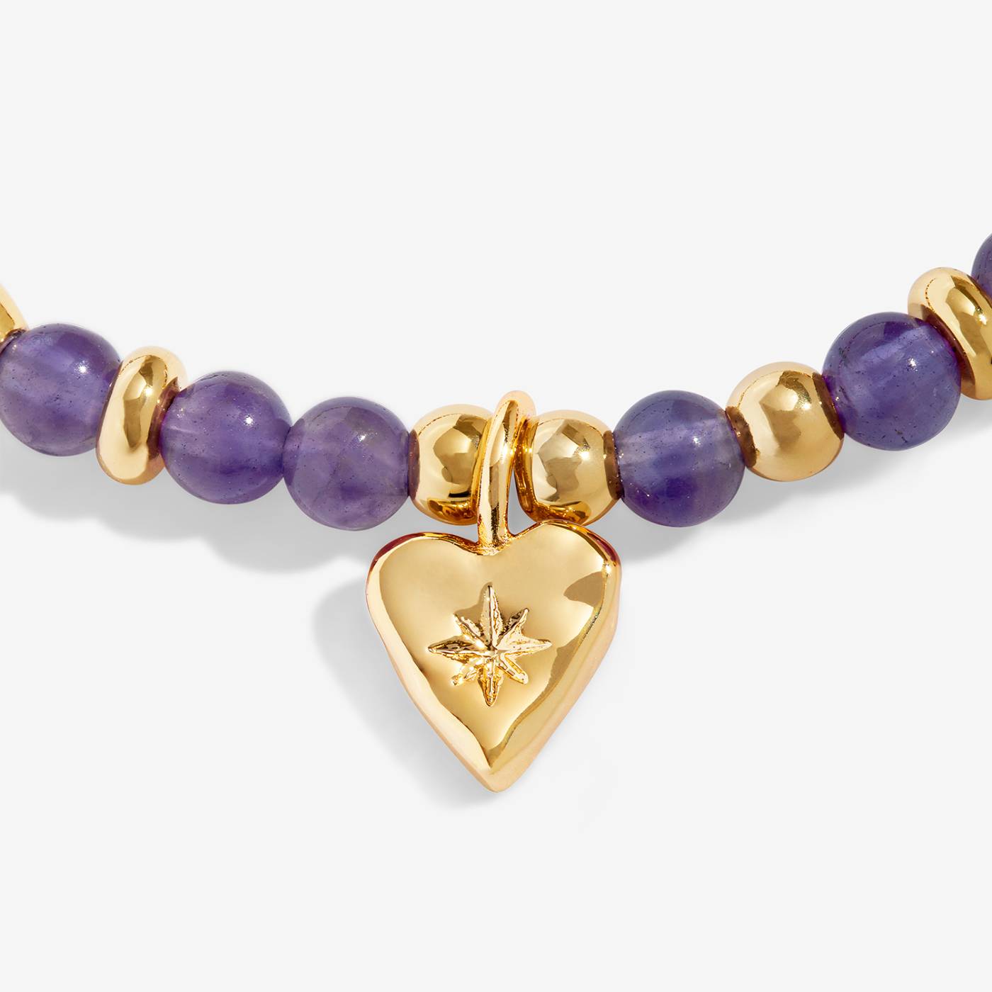 Affirmation Card 'Gratitude' Bracelet In Gold Plating